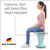 NEW! Ergonomic Designer Black Optical Stool Made in Germany