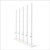 Locking Modular Floor-Top Rods and Base for 90 Optical Eyewear Frames