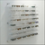 DW Wall Mount Optical Shelf Display with 8 Open Shelves - 47.5" Wide