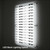 Wall Mount Optical Display Panel - Polycarbonate Pins - 47.5 inch (H) - DWL.31.60.FH - Capacity: 60 Frames