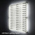 Wall Mount Optical Display Panel - Polycarbonate Pins - 47.5 inch (H) - DWL.31.90 - Capacity: 90 Frames