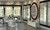 SHELF-SPHERE-MIRROR Designer Wall Optical Frame Display
