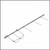 Cabinet Mount Custom Optiquattro Horizontal Optical Rod with Polycarbonate Frame Holders