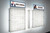 Backlit Wall Mount Swivel Mirror 47.5" (H)
