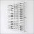 Wall-Mount Optical Display Acrylic Frame Board - 47.5 inch (H) - DWL.31.75 - Capacity: 75 Frames