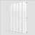 Locking Optical Display Wall-Mount - DWL.31.75.LOCK -  47.5 inch (H) [Capacity: 75 Frames]
