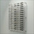 DW31-75F Locking Wall Mount Acrylic Optical Display with Hardware- 47.5 inch (H)
