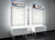 Quick-Ship 36.5"(W) Back-Lit Wall-Mount Optical Display - QS.BLB90.DWL.31.90 - Capacity: 90 Frames
