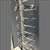 Locking Optical Dispaly Rods - 18 Pair Capacity
