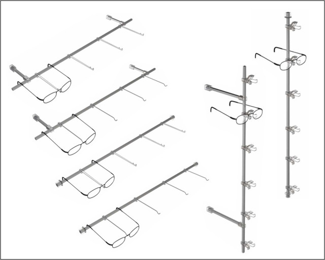 Custom Optical Display Rods | Custom Eyewear Rods