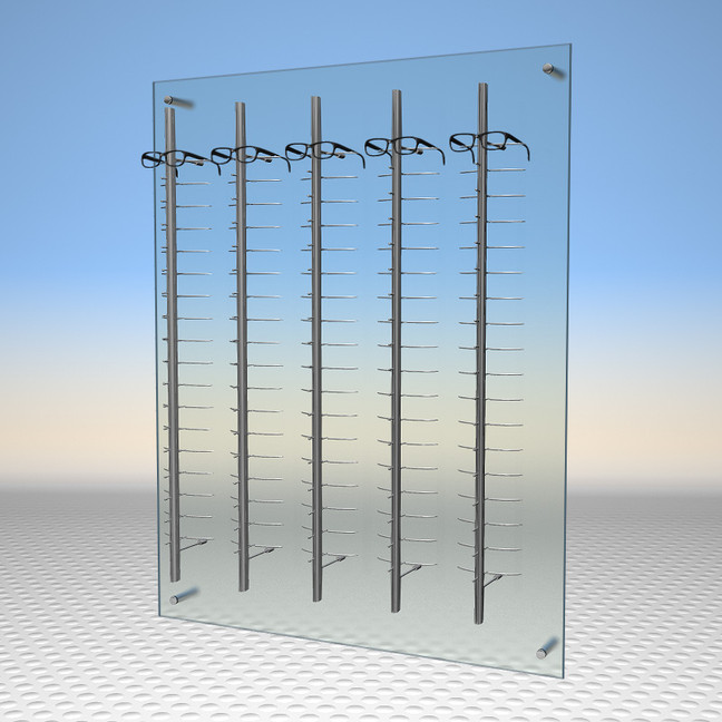 AP-11-14 Acrylic Sunglass & Optical Display Panel -  43.5" x 55"