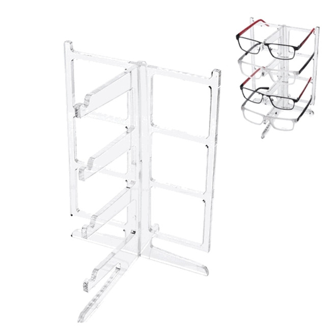 Quattro Stand - 4 Frames - Optical Frame Displays & Risers.