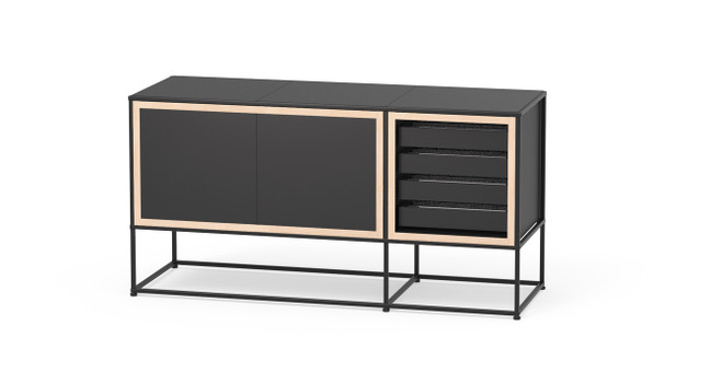 Storage with CR-SET SR-CD-TE 08 trays