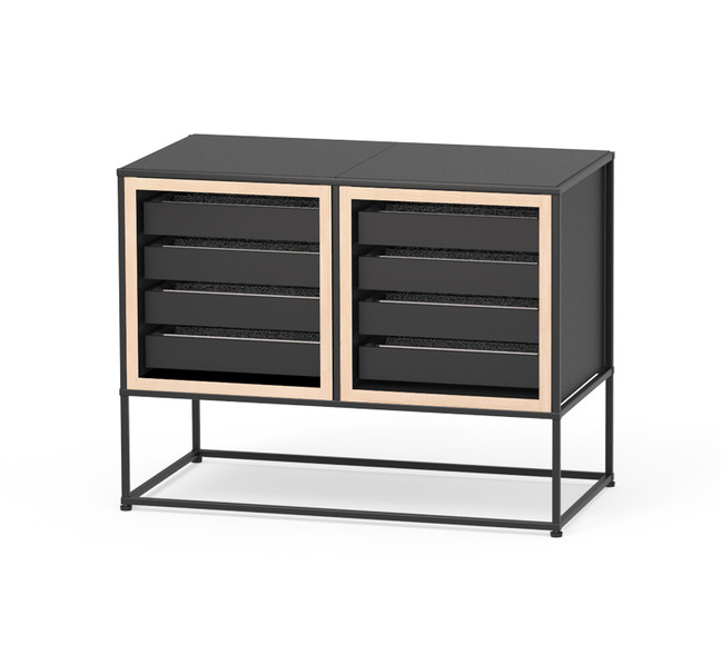 Storage with CR-SET SR-CD-TE 01 trays