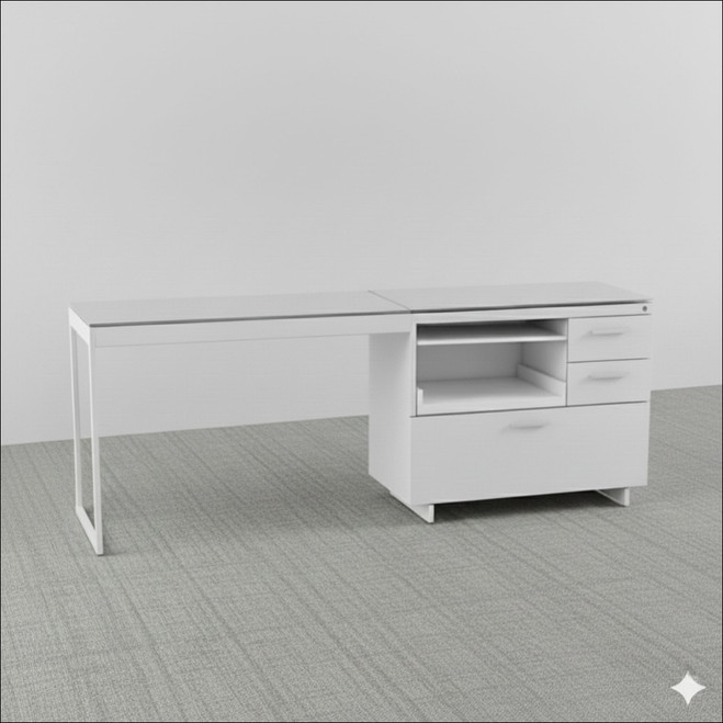 Top Quality Optical Dispensing Table with Printer/Storage Cabinet