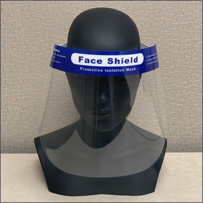 Economical Protective Clear Face Shield - 10pk