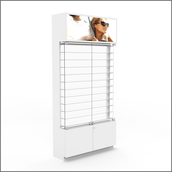 Optical Cabinet TREND-48 Eyewear & Sunglass Wall Cabinet