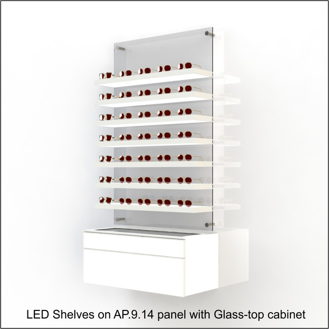 TOP LED AP Panel Optical Frame Display w/ Optional Cabinet