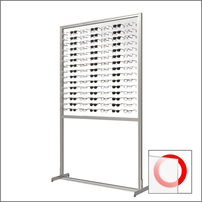 Floor-Top Optical Frame Display - ASIS DW - 105 Frame Capacity