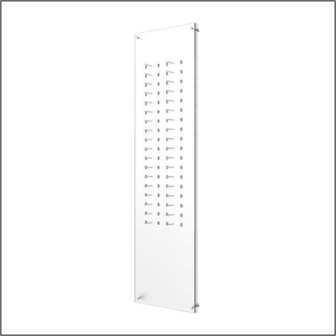 APP-5-20 Acrylic Optical Pin Panel 19.5" x 78.75"