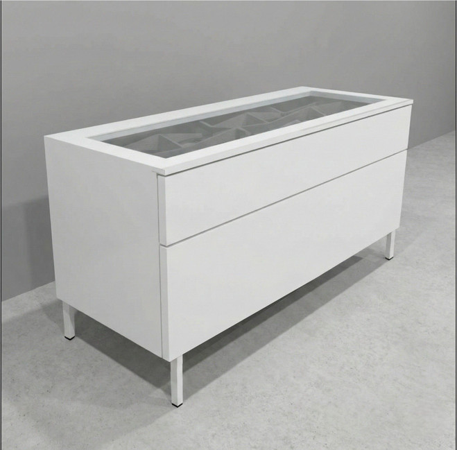 Luxury Floor-Top & Glass-Top Optical Display Cabinets - 36.5" Wide