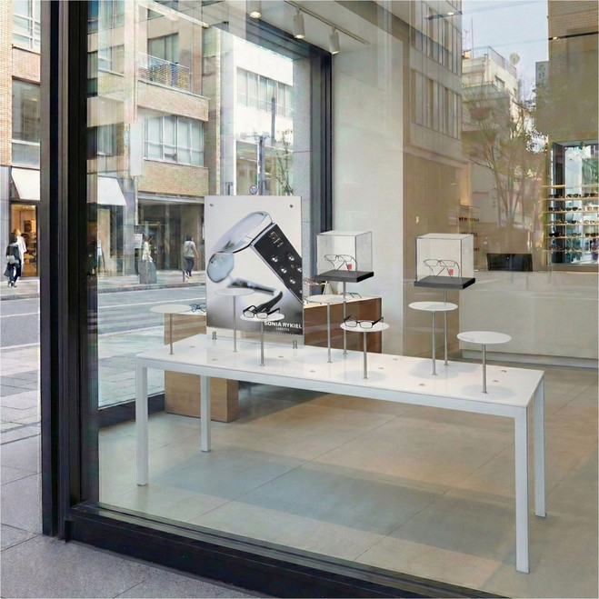 Aluminum Optical Display Presentation Table