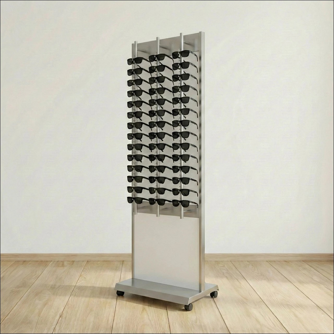 Saturn Locking Optical Frame Display - One-Sided - For 45 Frames