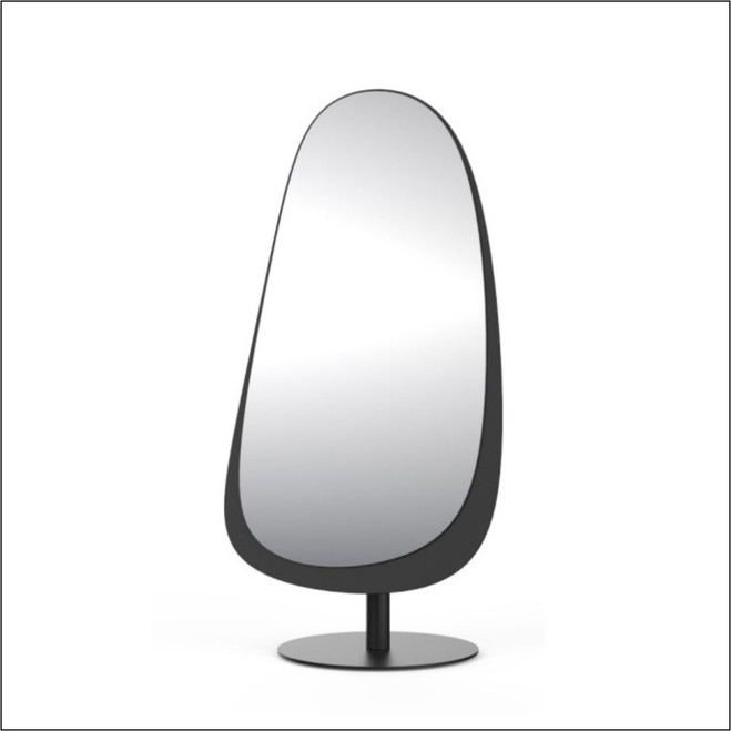 Table Optical Mirror PEBBLE