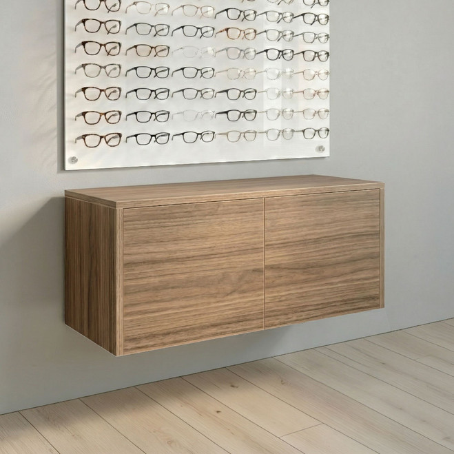 Quick-Ship 36.5" Wall-Mount Optical Cabinet – Straight Noce