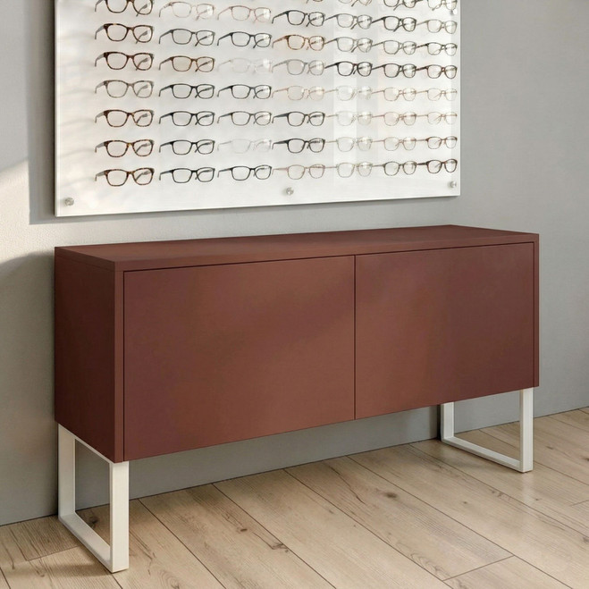 Quick-Ship 47.5" Floor-Top Optical Cabinet – Sedona