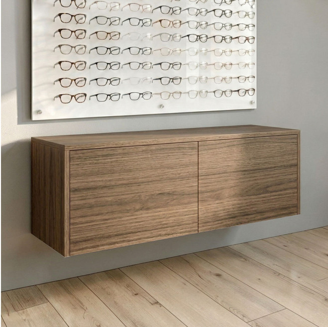 Quick-Ship 47.5" Wall-Mount Optical Cabinet – Straight Noce