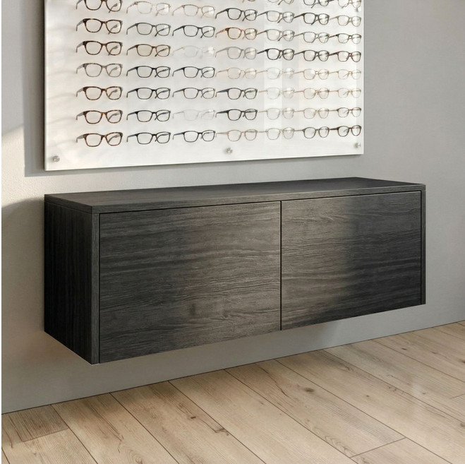 Quick-Ship 47.5" Wall-Mount Optical Cabinet – Midnight Run