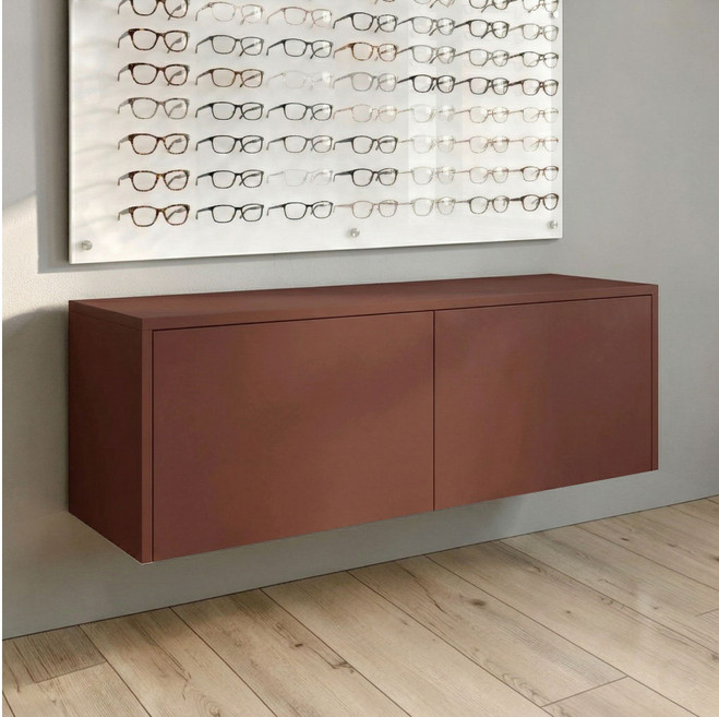 Quick-Ship 47.5" Wall-Mount Optical Cabinet – Sedona