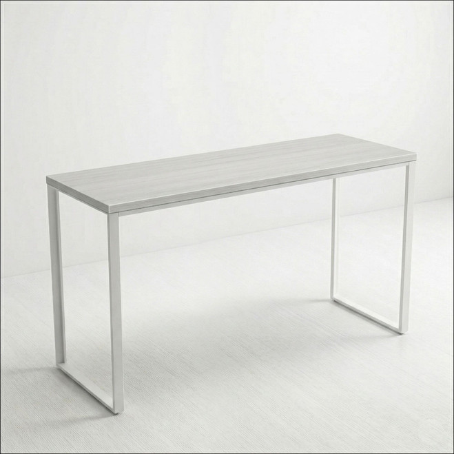 Quick-Ship 54" Long Optical Dispensing Table - Morning Fog