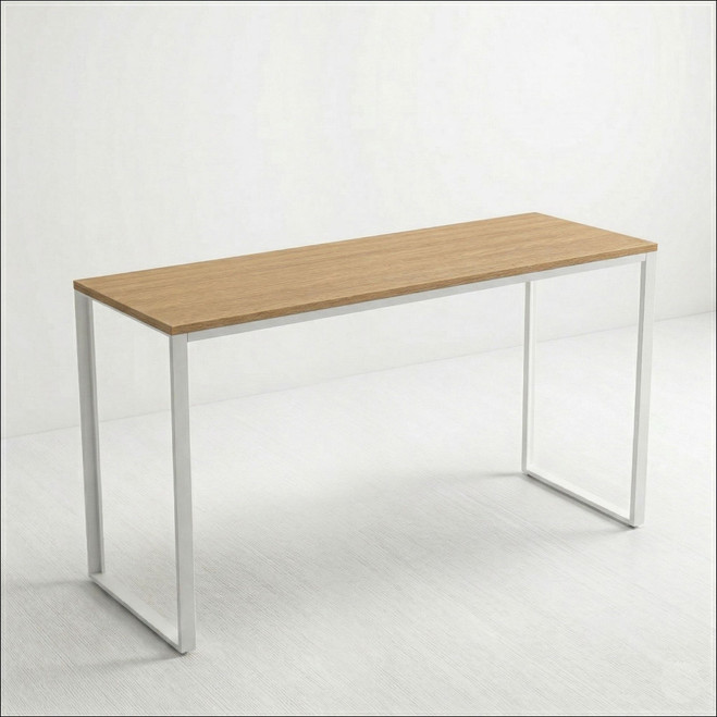 Quick-Ship 54" Long Optical Dispensing Table - Door County Oak