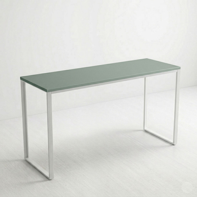 Quick-Ship 54" Long Optical Dispensing Table - Evergreen Mist