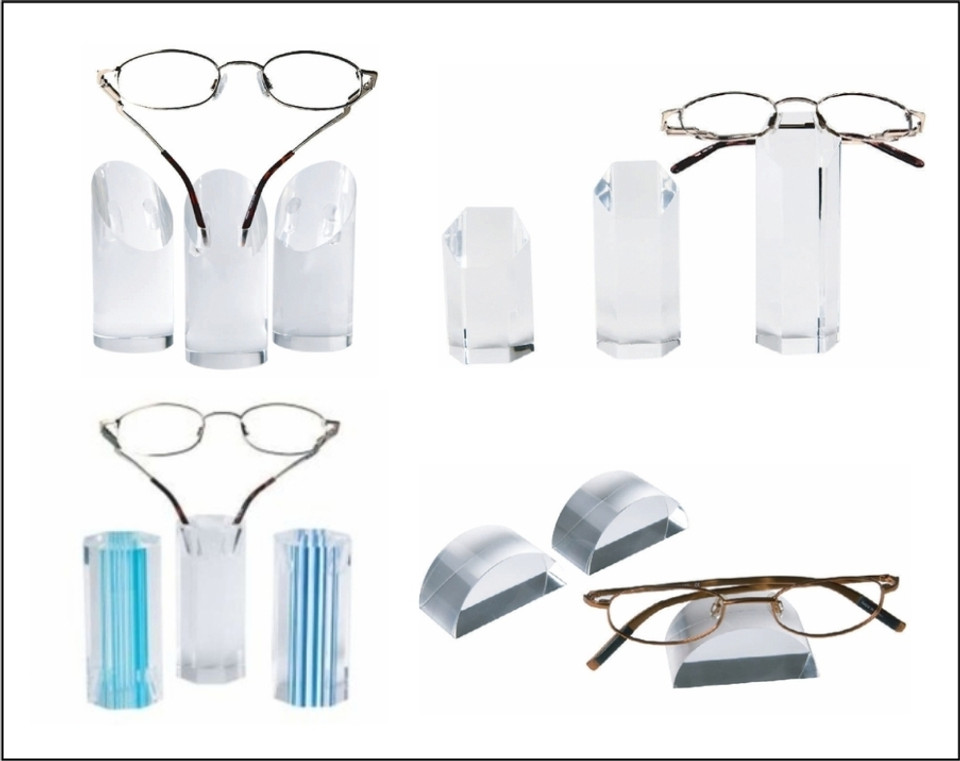 Single Optical Frame Risers & Displays Optical Frame Displays