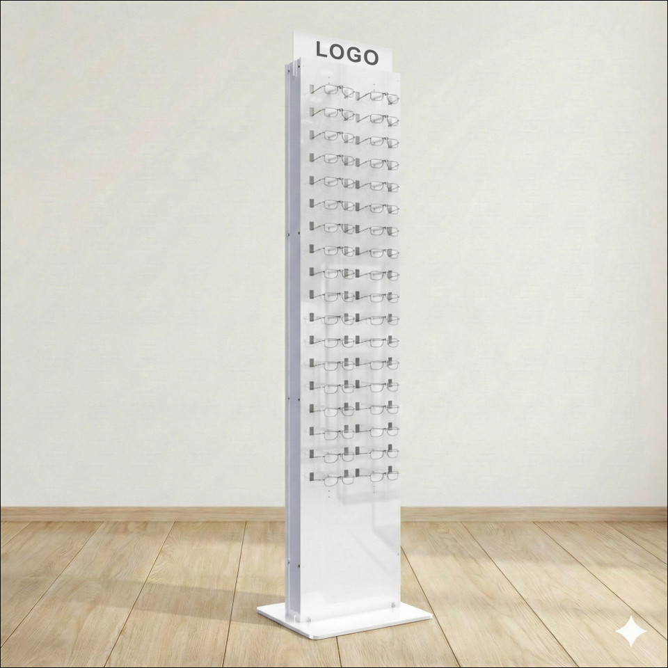 PIN-108 DW Style Floor-standing Optical Frame Display Unit - For 108 Frames