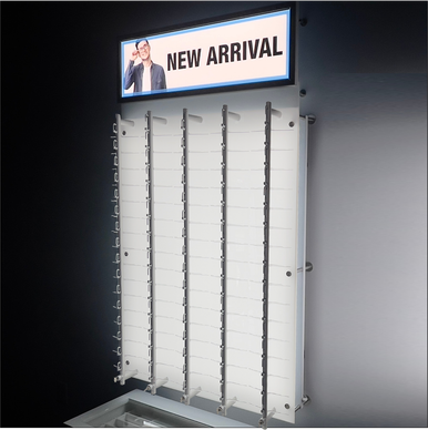 Backlit Acrylic Panels w/ 5 x Locking Rods