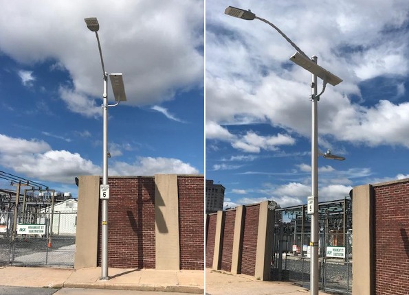 LightMart Street Light Pole and LED Lighting Kit