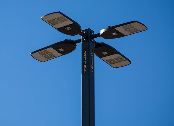 LightMart Steel Pole with Direct Mount LEDs