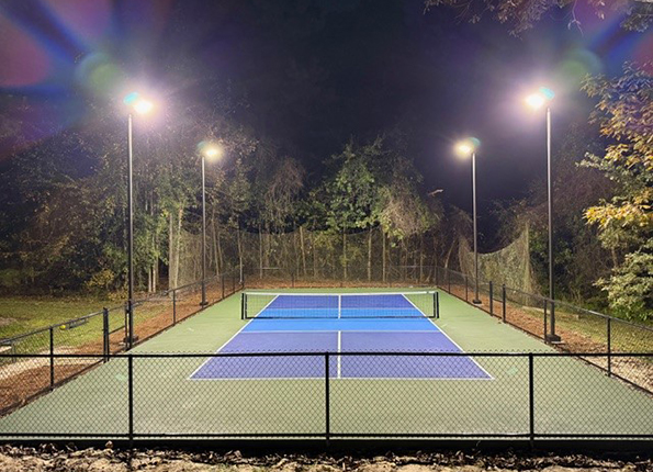 Pickleball Court Lighting Installation