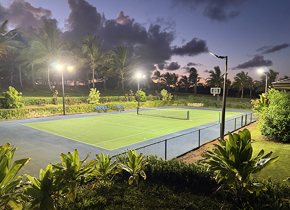 Pickleball Court Lighting Installation