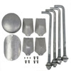 Aluminum Pole H20A5RS125 Included Components