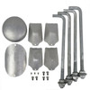 Aluminum Pole H40A9RT250 Included Components