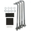 Aluminum Pole H14A4SS125 Included Components
