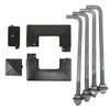 Square Steel Pole H547115 Included Components
