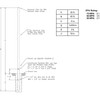 Dimensional Drawing for 35A6SS250DB