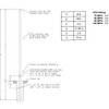 Dimensional Drawing for 25A5SS188DB