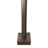 30 Foot Round Straight Steel Light Pole - Pro's Choice Heavy Duty, 5 Inch Wide, 7 Gauge